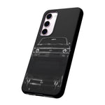 1970 Nova SS Phone Case Black, Classic Muscle Car Cover, Guys Gift