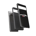 1970 Camaro Z28 White Silhouette Tough Phone Case Cover Gift