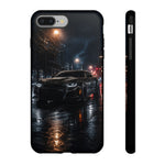 Black Camaro ZL1 Rainy Night Sports Car Phone Case | Tough Protective Cover