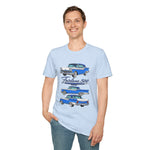 1959 Fairlane 500 Car Illustration T-Shirt | Vintage Classic Auto Design