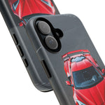 Red C8 Z06 Track Wing Tough Phone Case Cover Gift Art
