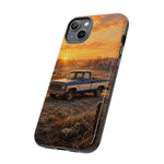 73 Chevy C10 Square body Truck Two-Tone Sunrise Tough Phone Case