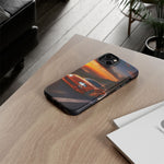 Supra MK4 Orange Touge Night JDM Speed Art Tough Phone Case