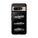 Silver Trans Am Classic Muscle Car Phone Case Tough Multi View Print