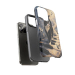 Piano Cat walking on keys Tough Case | Phone cover, musical cat art