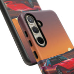 Red C4 ZR-1 King of the Hill Art Tough Phone Case