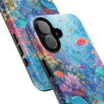 Underwater Coral Reef Phone Case | Colorful Tropical Fish Ocean Scene