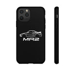 MR2 White Side Silhouette JDM Tough Phone Case Cover Gift