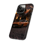 Datsun 240Z Shrine Blossom Dusk Tough Phone Case - Warm Lantern Glow