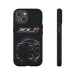 ZL1 Camaro phone case | tough phone case, black muscle car design