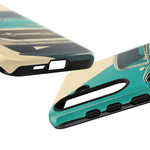 1957 Bel Air Turquoise Retro Tough Phone Case Classic Car Art Cover