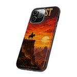 Western Sunset Cowboy Phone Case | Rugged Protective Cover