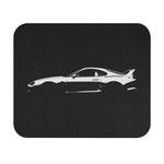 Supra Silhouette Mouse Pad | Sports Car Outline, Racing Desk Mat
