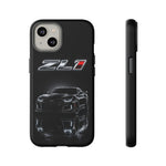 ZL1 Camaro phone case | tough phone case, black muscle car design