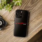 Red C8 Phone Case for Chevy Fans, Tough Protective Cover