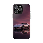 Soft White C3 Corvette Mauve Sky Phone Case