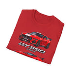 Red 2025 GT350 Muscle Car T-Shirt | Racing Mustang Graphic Tee
