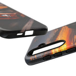 Supra MK4 Orange Touge Night JDM Speed Art Tough Phone Case