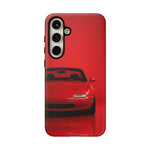 Red Miata Phone Case, NA MX5 90s JDM Roadster Tough Cover