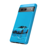 RX-7 Cyan Studio Phone Case Studio Color Match Car Art