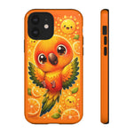 Sun Conure Kawaii Citrus Art Tough Phone Case