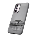 Silver NSX Phone Case, JDM Supercar Tough Cover