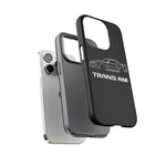Third Gen Trans Am outline car Tough Phone Case racing graphic