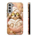 Spa Shih Tzu Phone Case | Cute Dog Relaxation