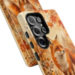 Autumn Fox Woodland Art Tough Phone Case