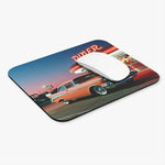 1957 Bel Air Retro Diner – Classic Americana Mouse Pad | Vintage Car Desk Mat