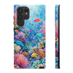 Underwater Coral Reef Phone Case | Colorful Tropical Fish Ocean Scene