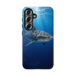 Tiger Shark Phone Case, Dappled Blue Water Tough Cover