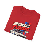 2002 Turbo 1973 T-Shirt — Vintage BMW 2002 Turbo Car Graphic Tee
