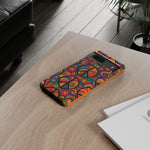 Peace Love Rainbow Spiral Art Tough Phone Case