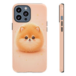 Pomeranian Kawaii Puffball Chibi Pet Dog Art Tough Phone Case