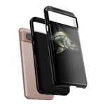 Snook Fishing Phone Case, Saltwater Portrait Black Cover, Gift