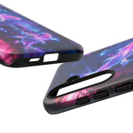 Neon Koi Reflection Vaporwave phone case | Tough Cover