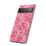 Candy Swirl Lollipop Art Tough Phone Case