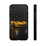 Aggressive Yellow C7 Z06 Tough Phone Case