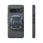 1969 Camaro SS Black Overhead Tough Phone Case Cover Gift Art