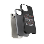 NSX Dual View Black Red JDM Sports Car Tough Phone Case Gift