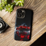 Z06 C8 Phone Case, Red Smoke Studio Reflection Cover