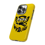 2010 Camaro SS Yellow Muscle Car Tough Phone Case Cover Gift
