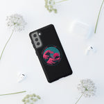 Great Dream Wave Circular Badge Vaporwave Phone Case – Japanese Aesthetic