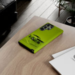 Green Cuda Muscle Car phone case for Gear Heads