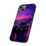 Retro JDM Sports Car Sunset MR2  phone case | Tough Cases