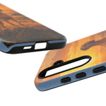 Rhodesian Ridgeback African Savanna Art Tough Phone Case