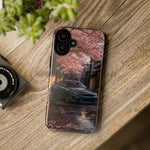 Cherry Blossom Street Scene R34 Skyline GTR Tough Case | Car Photo Cover