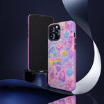 Retro Sticker Collage Y2K Art Tough Phone Case