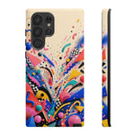 Memphis Confetti Storm Tough Phone Case